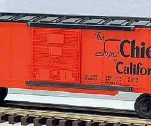 LIONEL 19282 SANTA FE SUPER CHIEF BOXCAR