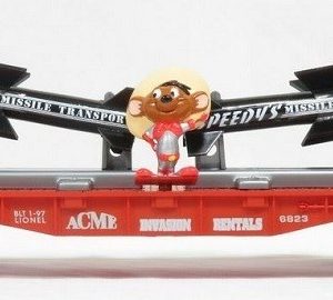 LIONEL 16980 LOONEY TUNES SPEEDY GONZALES MISSILE FLATCAR
