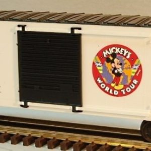 LIONEL 19245 MICKEYS WORLD TOUR HI CUBE BOXCAR