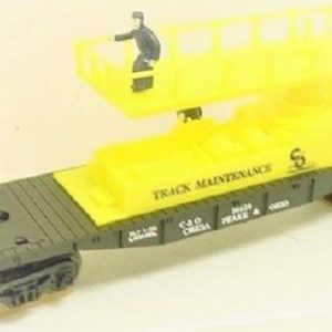 LIONEL 16620 CHESAPEAKE AND OHIO TRACK MAINTENANCE CAR