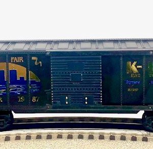 K-LINE 1987 NEW YORK TOY FAIR BOXCAR
