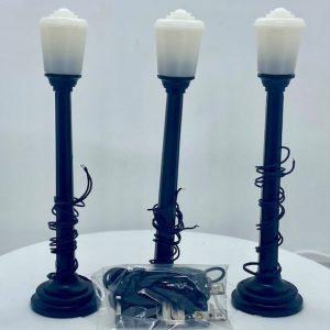 K-LINE K-105X LIGHTED LAMPPOSTS WITH LOCKON O GAUGE