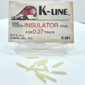 K-LINE K-291 INSULATOR PINS FOR O27 GAUGE TRACK