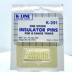 K-LINE K-391 INSULATOR PINS FOR O GAUGE TRACK