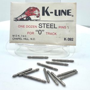 K-LINE K-392 SOLID STEEL PINS FOR O GAUGE TRACK
