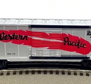 K-LINE 6481100 WESTERN PACIFIC FEATHER ROUTE BOXCAR