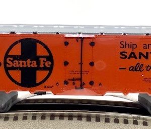 K-LINE 7606 SANTA FE STEEL SIDED REEFER O SCALE
