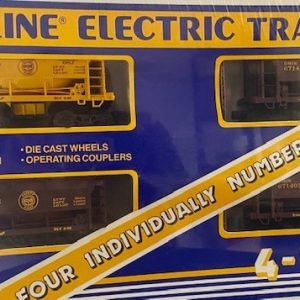 K-LINE K-6714A DULUTH MISSABE, AND IRON RANGE ORE CAR 4 PACK
