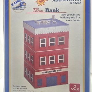 K-LINE K-4222A K-LINEVILLE BANK BUILDING - ADD A FLOOR KIT