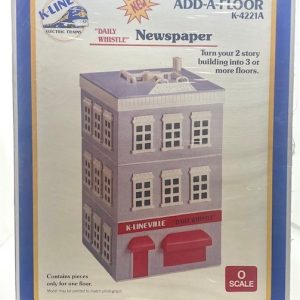 K-LINE K-4221A K-LINEVILLE NEWSPAPER BUILDING - ADD A FLOOR KIT