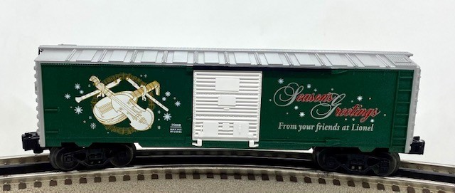 LIONEL 19888 CHRISTMAS 2001 HOLIDAY MUSIC BOXCAR