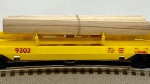 LIONEL 6-9303 UNION PACIFIC LOG DUMP CAR