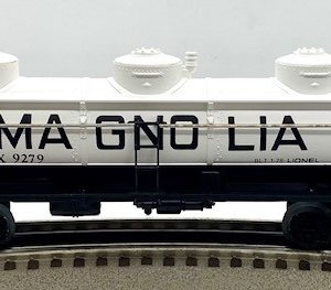LIONEL 6-9279 MAGNOLIA 3-D TANK CAR