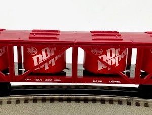 LIONEL 6-9107 DR. PEPPER SODA VAT CAR