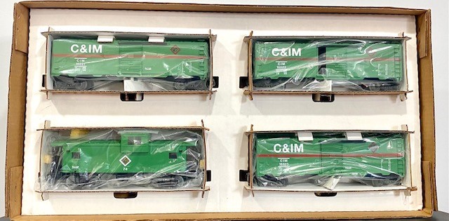 LIONEL 18556 SEARS CHICAGO AND ILLINOIS MIDLAND FREIGHT 4 CAR SET