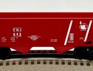 LIONEL 16444 CENTRAL RAILROAD OF NEW JERSEY 2 BAY HOPPER