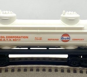 LIONEL 6-6317 GULF 2-D TANK CAR