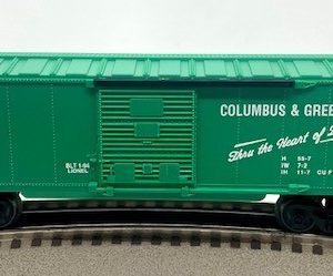 LIONEL 16251 COLUMBUS AND GREENVILLE BOXCAR