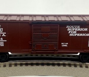 LIONEL 16244 DULUTH SOUTH SHORE AND ATLANTIC BOXCAR
