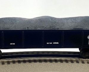 LIONEL 6-6209 NEW YORK CENTRAL GONDOLA WITH COAL - STANDARD O