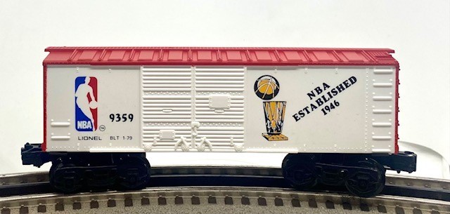 LIONEL 6-9359 NATIONAL BASKETBALL ASSOCIATION BOXCAR