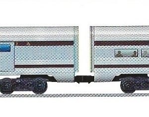 LIONEL 39154 PENNSYLVANIA RAILROAD CONGRESSIONAL ALUMINUM PASSENGER CARS - 2 PACK