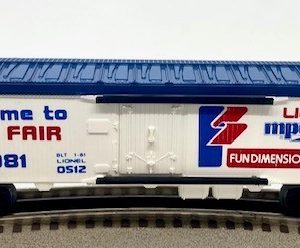 LIONEL 0512 1981 NEW YORK TOY FAIR REEFER