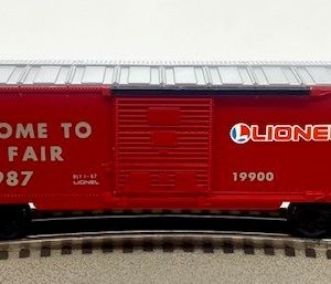 LIONEL 19900 1987 NEW YORK TOY FAIR BOXCAR
