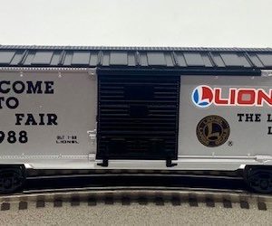LIONEL 19902 1988 NEW YORK TOY FAIR BOXCAR