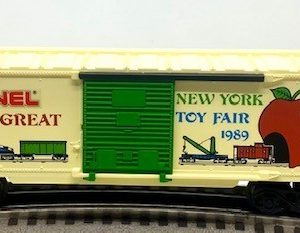 LIONEL 19907 1989 NEW YORK TOY FAIR BOXCAR