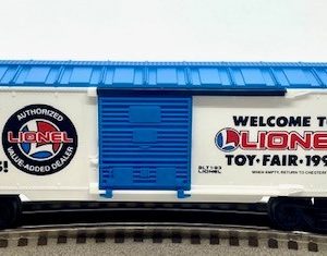 LIONEL 19923 1993 NEW YORK TOY FAIR BOXCAR