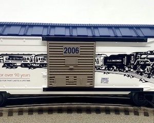 LIONEL 29937 2006 NEW YORK TOY FAIR BOXCAR