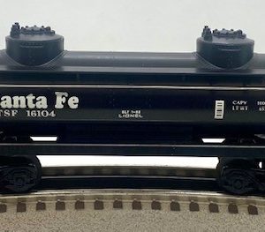 LIONEL 16104 SANTA FE 2-D TANK CAR