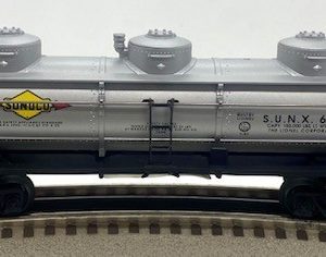 LIONEL 16152 SUNOCO 3-D TANK CAR