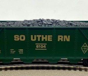 LIONEL 6-6104 SOUTHERN QUAD HOPPER WITH COAL