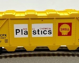 LIONEL 6-6107 SHELL COVERED QUAD HOPPER