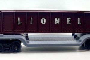 LIONEL 6-6509 DEPRESSED CENTER FLATCAR WITH GIRDERS