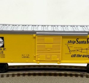 LIONEL 6-7712 SANTA FE BOXCAR - FARR 1