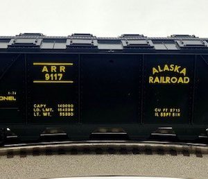 LIONEL 6-9117 ALASKA COVERED QUAD HOPPER