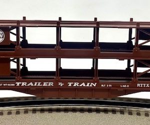 LIONEL 6-9129 NORFOLK AND WESTERN AUTO CARRIER - 3 TIER