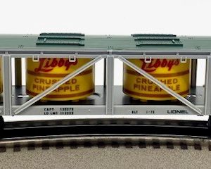 LIONEL 6-9132 LIBBY'S DOLE PINEAPPLE VAT CAR