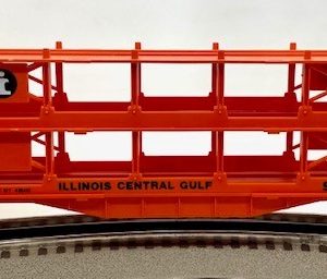 LIONEL 6-9145 ILLINOIS CENTRAL GULF AUTO CARRIER - 3 TIER
