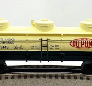 LIONEL 6-9148 DUPONT 3-D TANK CAR