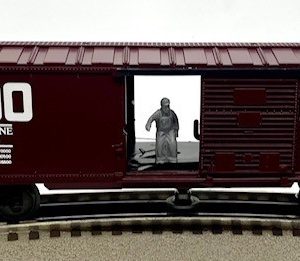 LIONEL 6-9217 SOO LINE OPERATING BOXCAR