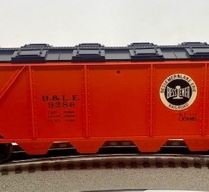 LIONEL 6-9286 BESSERMER AND LAKE ERIE COVERED QUAD HOPPER