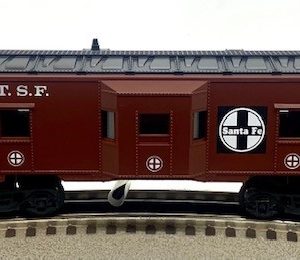 LIONEL 6-9323 SANTA FE BAY WINDOW CABOOSE - FARR 1
