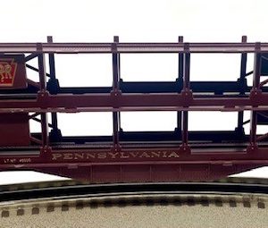 LIONEL 6-9351 PENNSYLVANIA AUTO CARRIER - 3 TIER