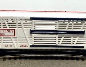 LIONEL 6-9408 LIONEL LINES CIRCUS STOCK CAR