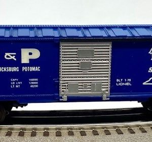 LIONEL 6-9412 RICHMOND FREDERICKSBURG AND POTOMAC BOXCAR