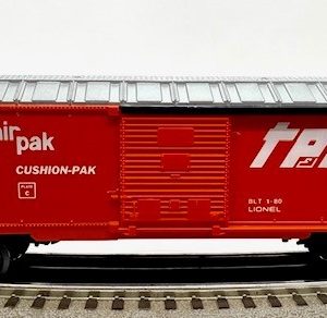 LIONEL 6-9424 TOLEDO PEORIA AND WESTERN BOXCAR